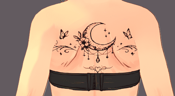 Moonlight Bloom Tattoo image 1