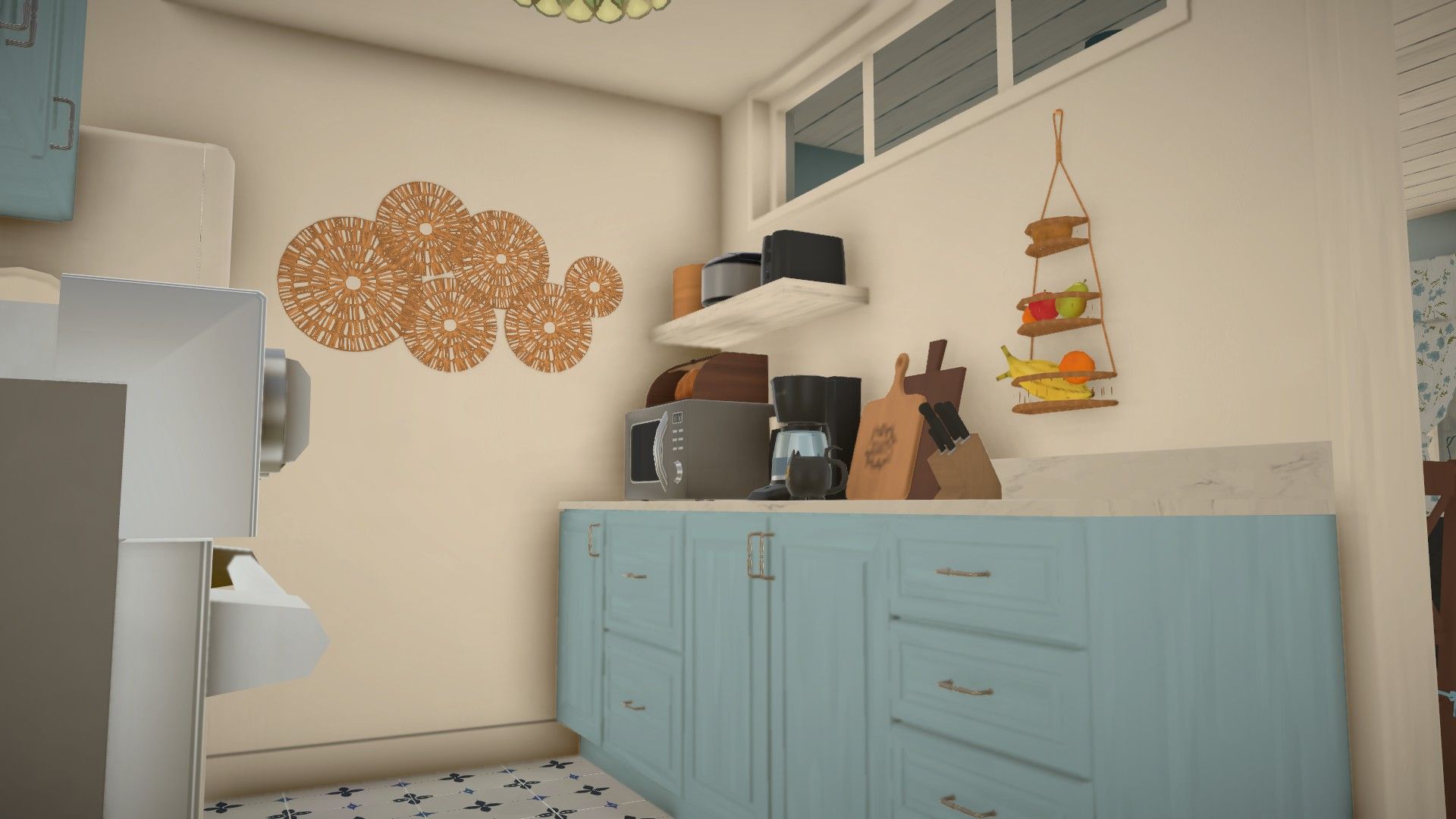 Cozy blue town house image 8