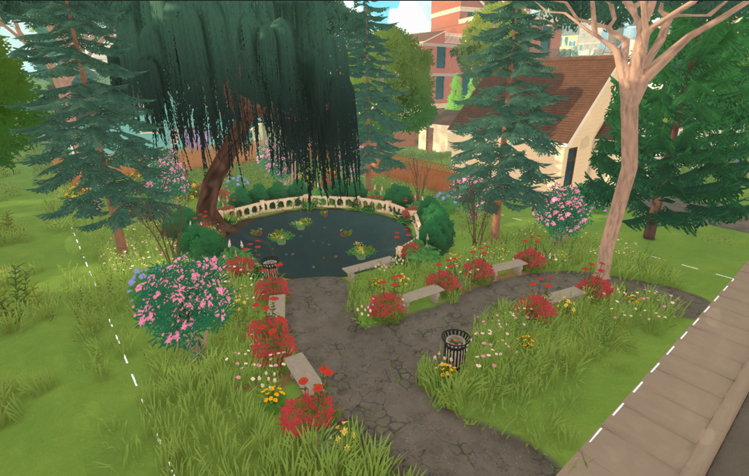 Paralives - Mini Park With A Pond image 3