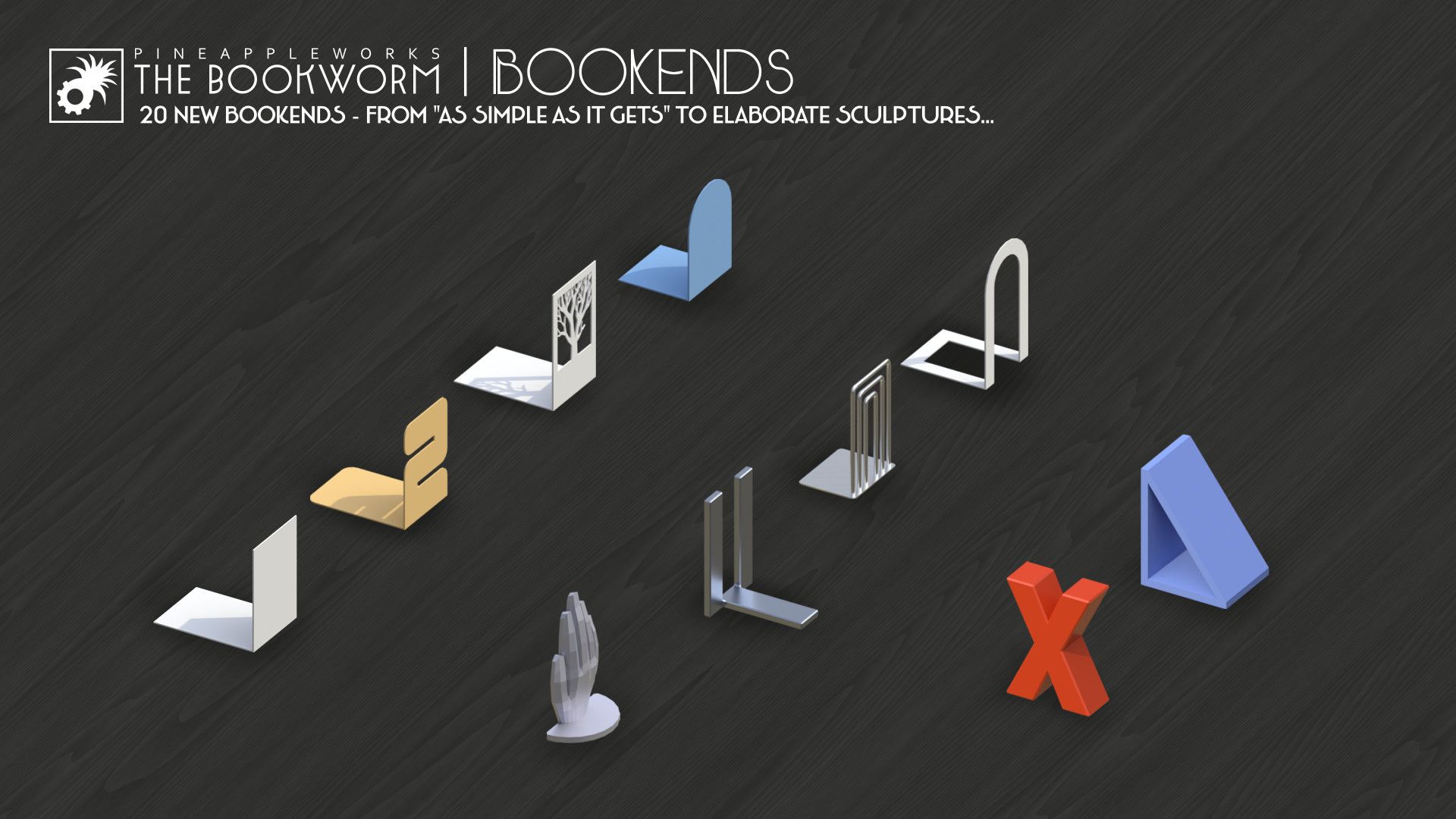 | PaW | The Bookworm | Bookends image 1
