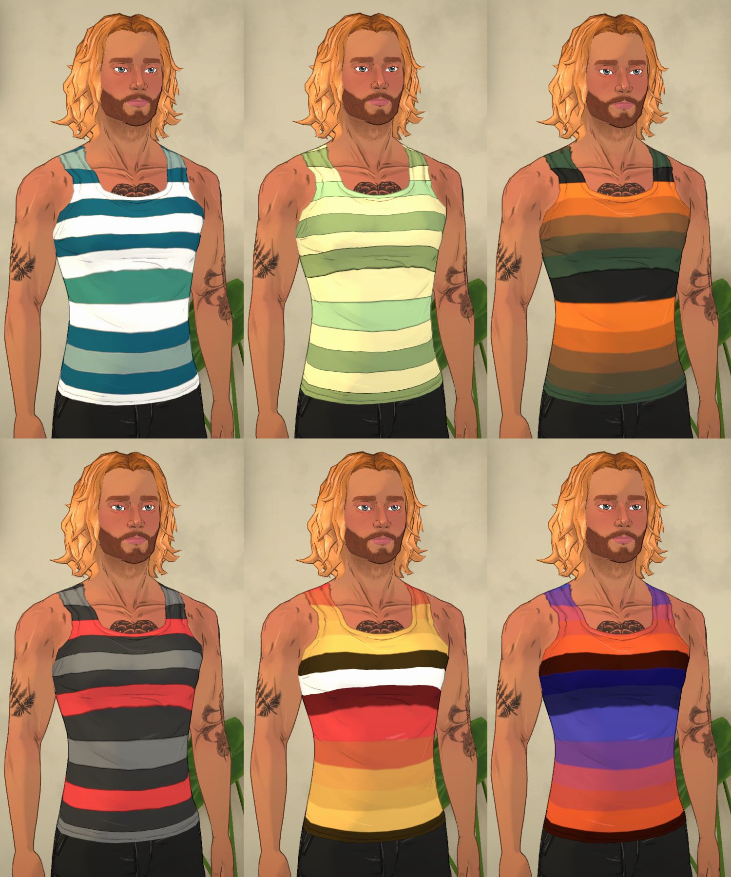 Horizontal Stripes Pattern Pack image 1
