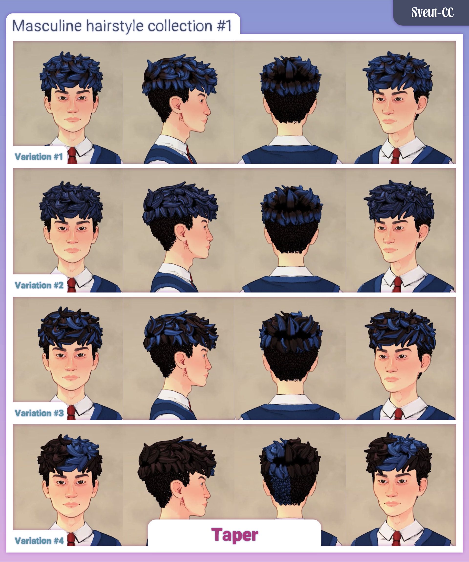 [Sveut-CC]_MasculineHairCollection01 image 3