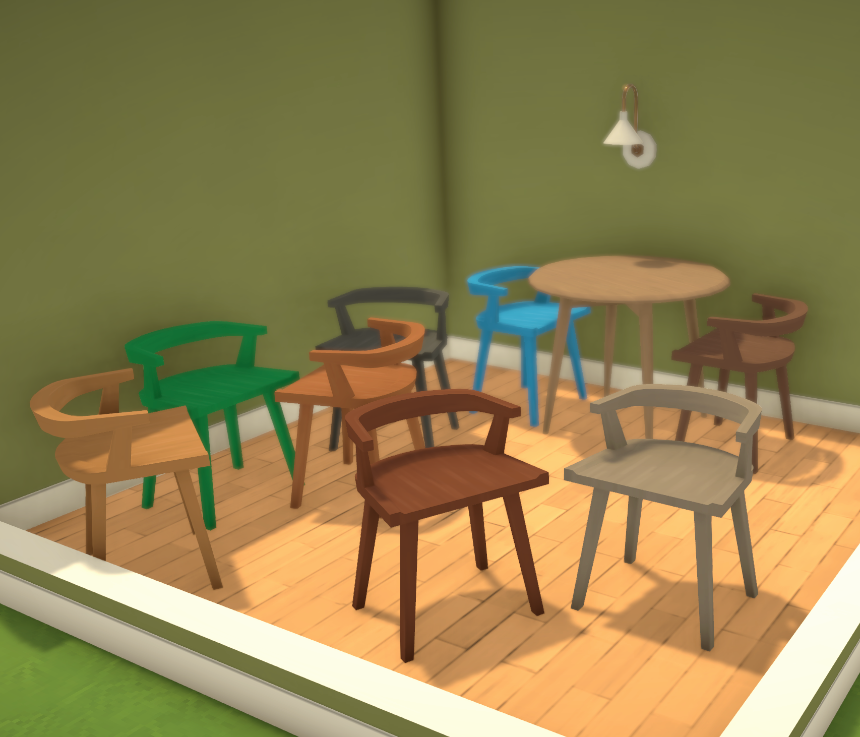 Scandi Oak Chair image 2
