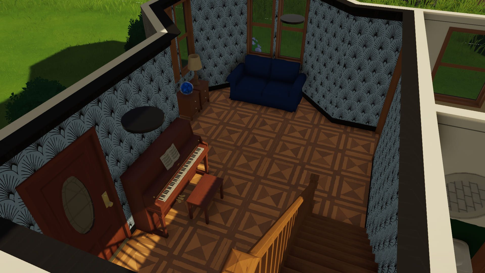 5 Sim Lane, Goth Manor [The Sims 1] image 8