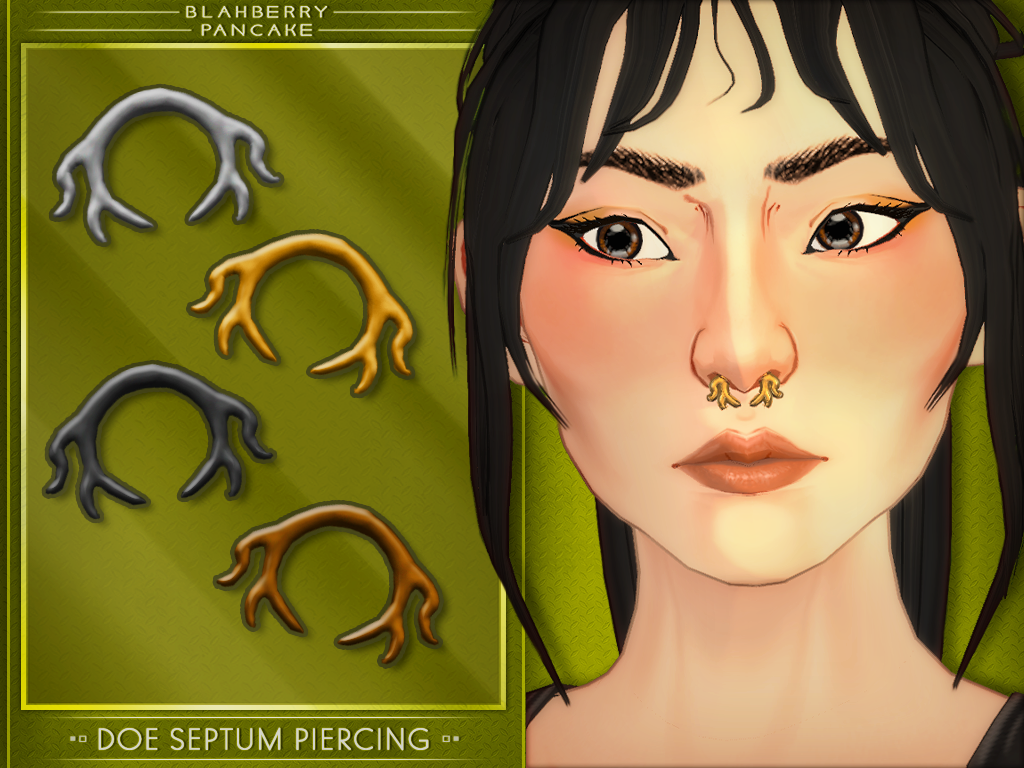 BlahberryPancake - Doe Septum Piercing image 2