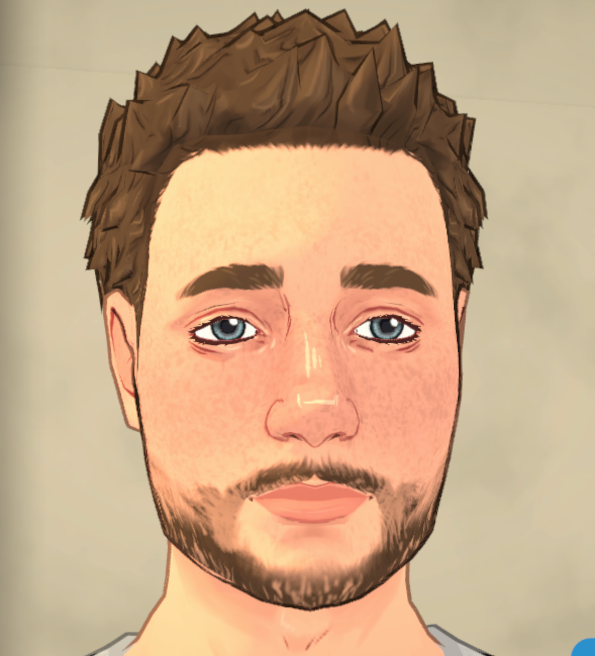 Vanilla-like Scruffy Facial Hair image 2
