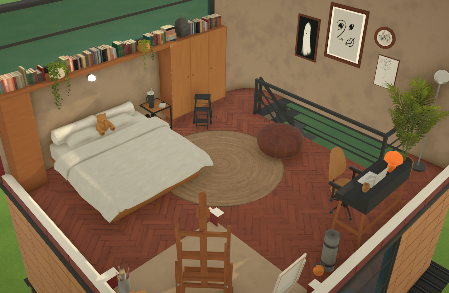Small Modern Loft image 2
