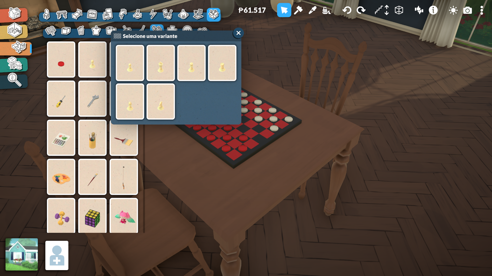 Decorative Chess & Checkers Set image 6