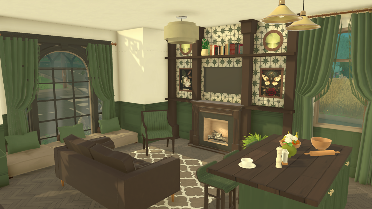 Cozy Dark Academia House image 3