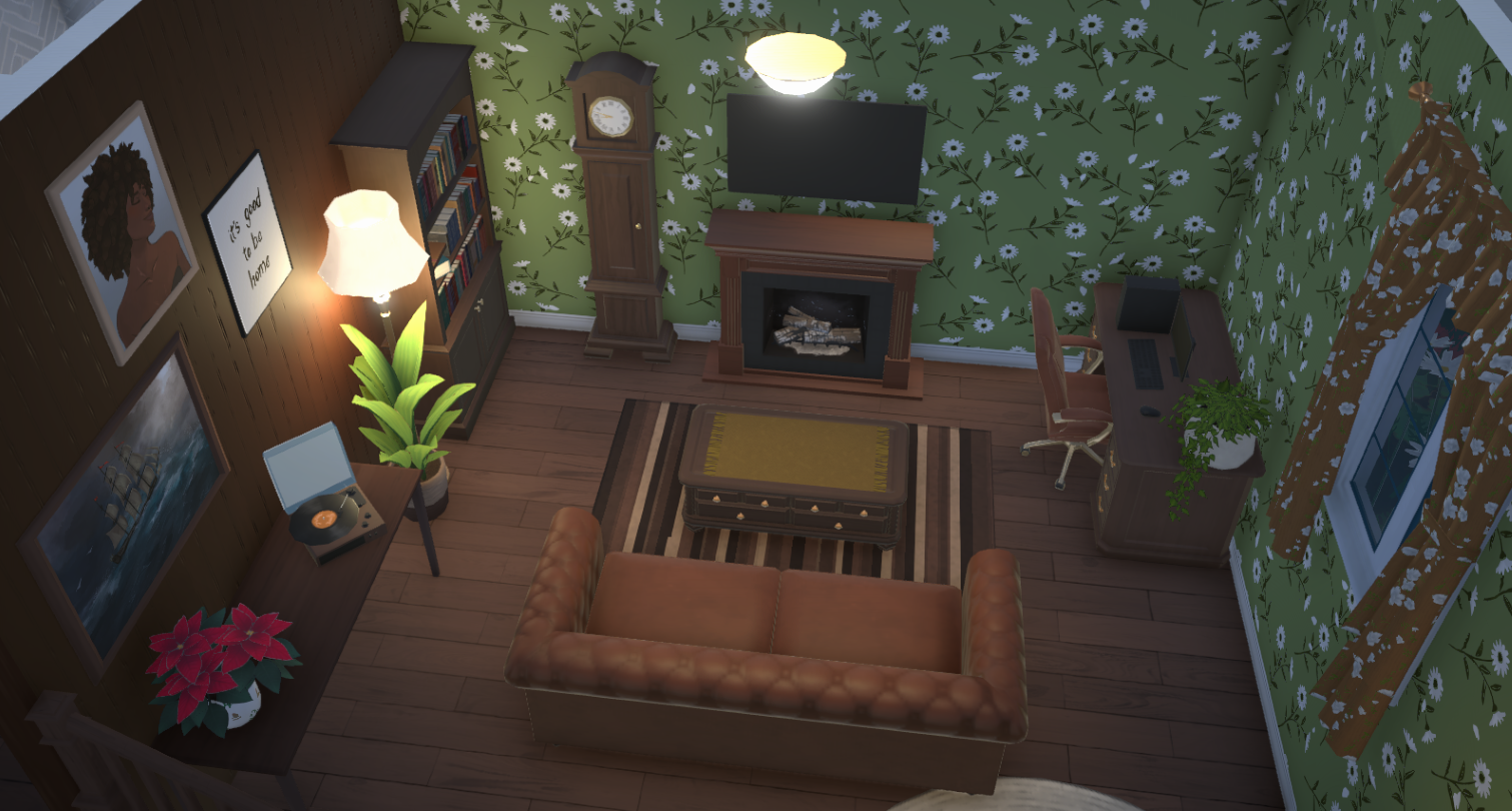 NaNa and PaPa's House-No Mods or CC- Lore in Build/Read description image 6