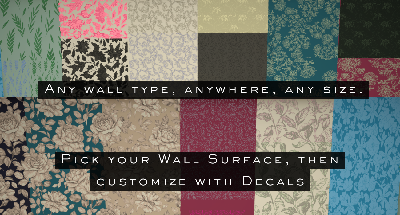 [satanisist] Wallpaper as Decals: Botanical Pack image 2