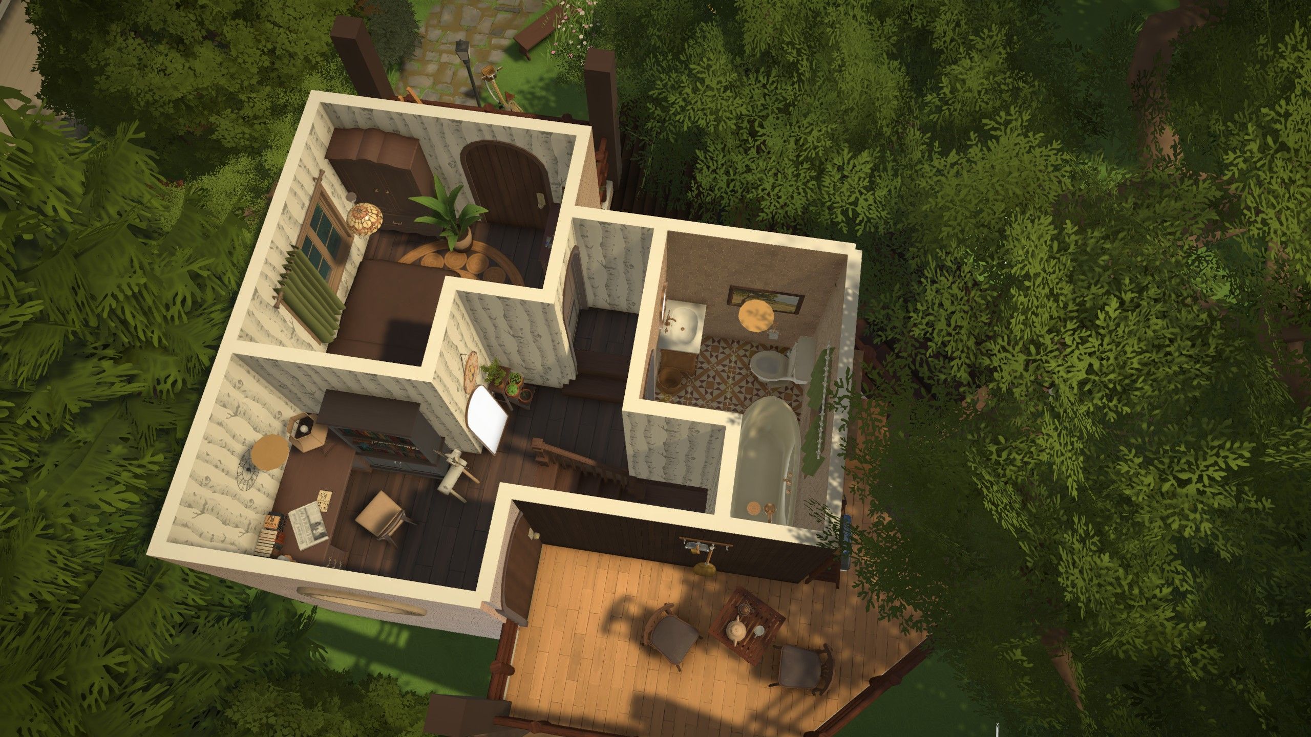Tiny tree house image 3