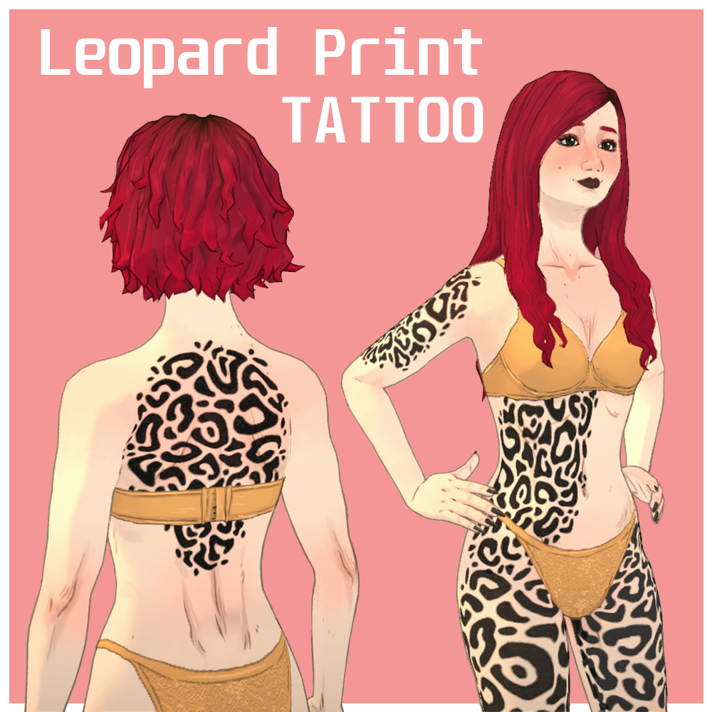 Leopard print TATTOO image 4