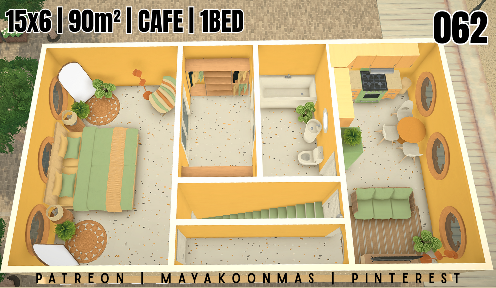 062 | CAFE 1BED 15X6 image 3