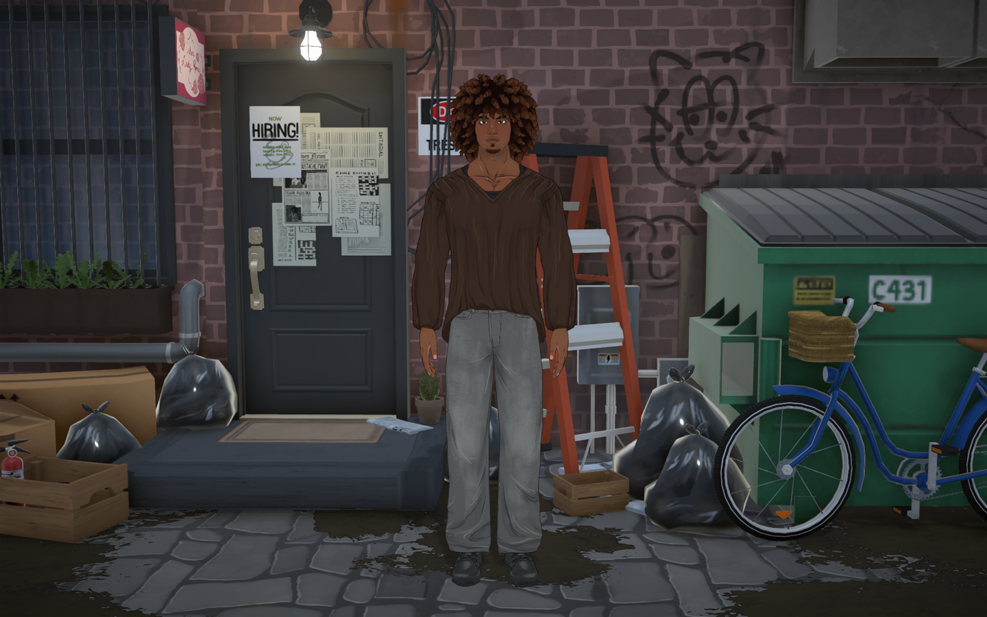 [vyx] PAM BG - Alleyway image 2