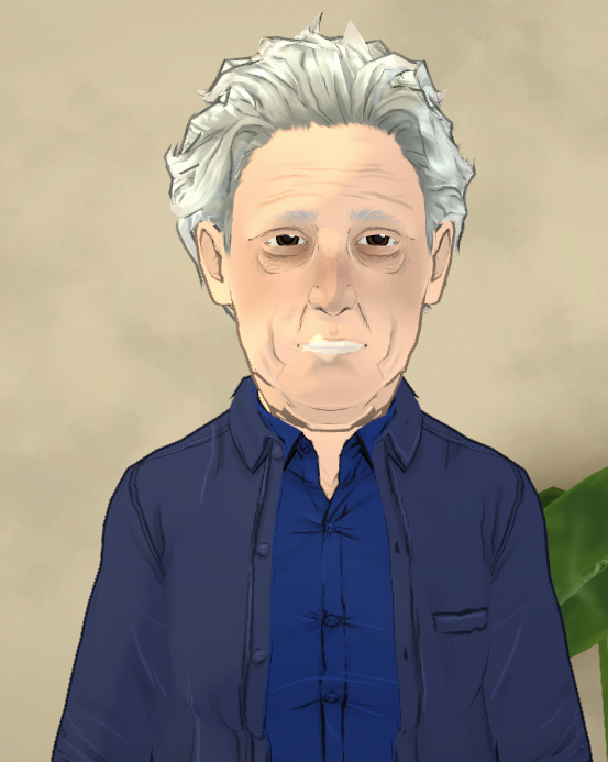 Paint Eating grandpa image 1