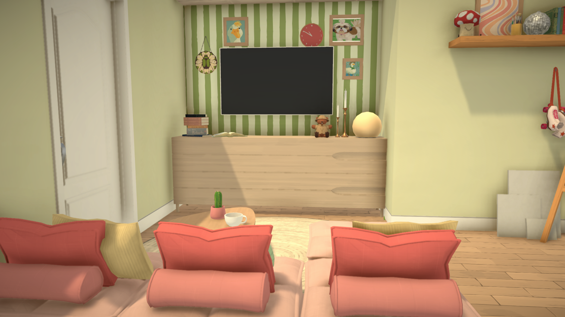Cozy Pastel Loft image 3
