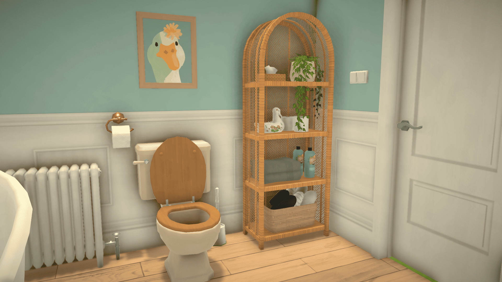 Cozy country bathroom image 2