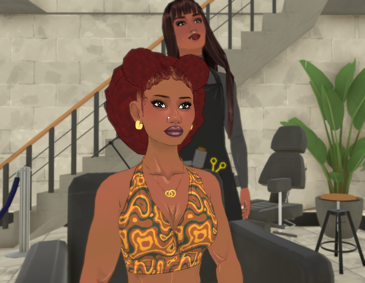 [FiAA] Afro Puffs Hair image 1