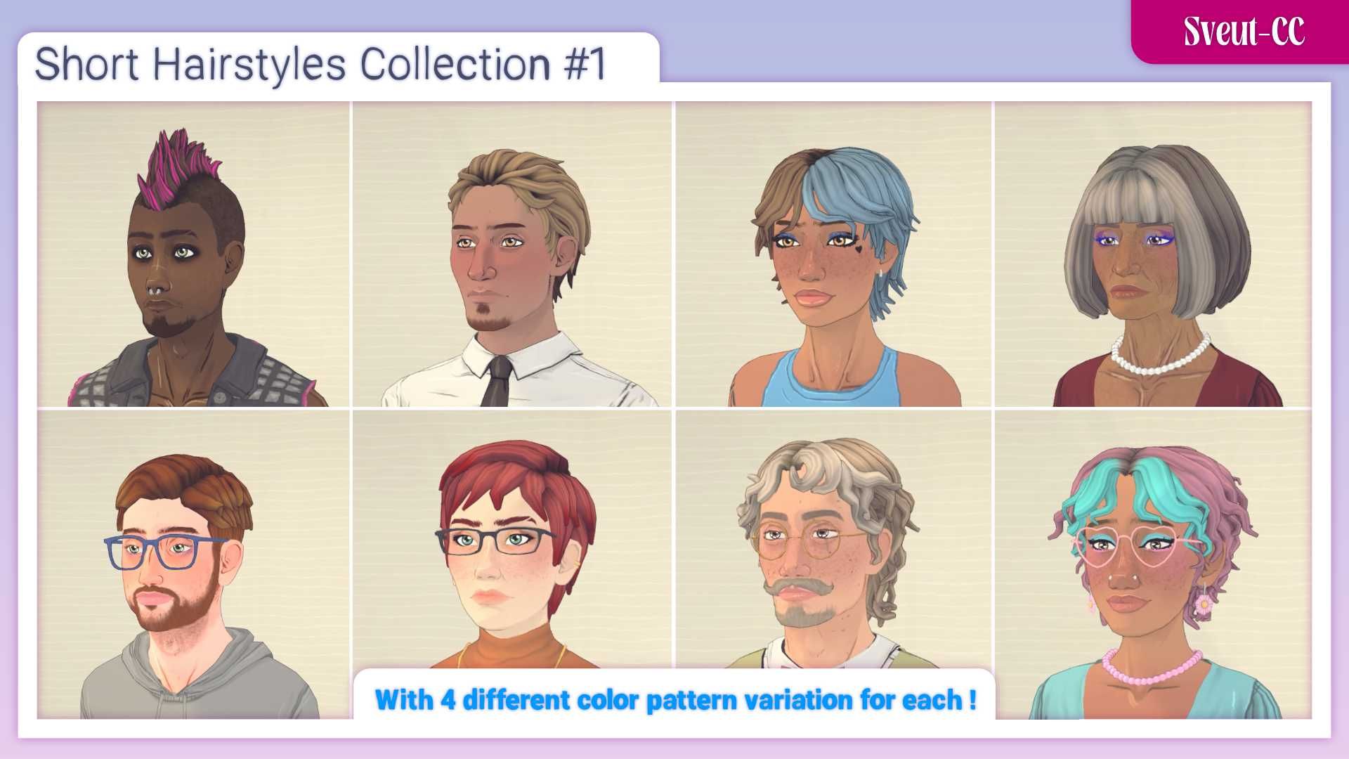 [Sveut-CC]_Short-Hairstyles-Collection_01 image 1