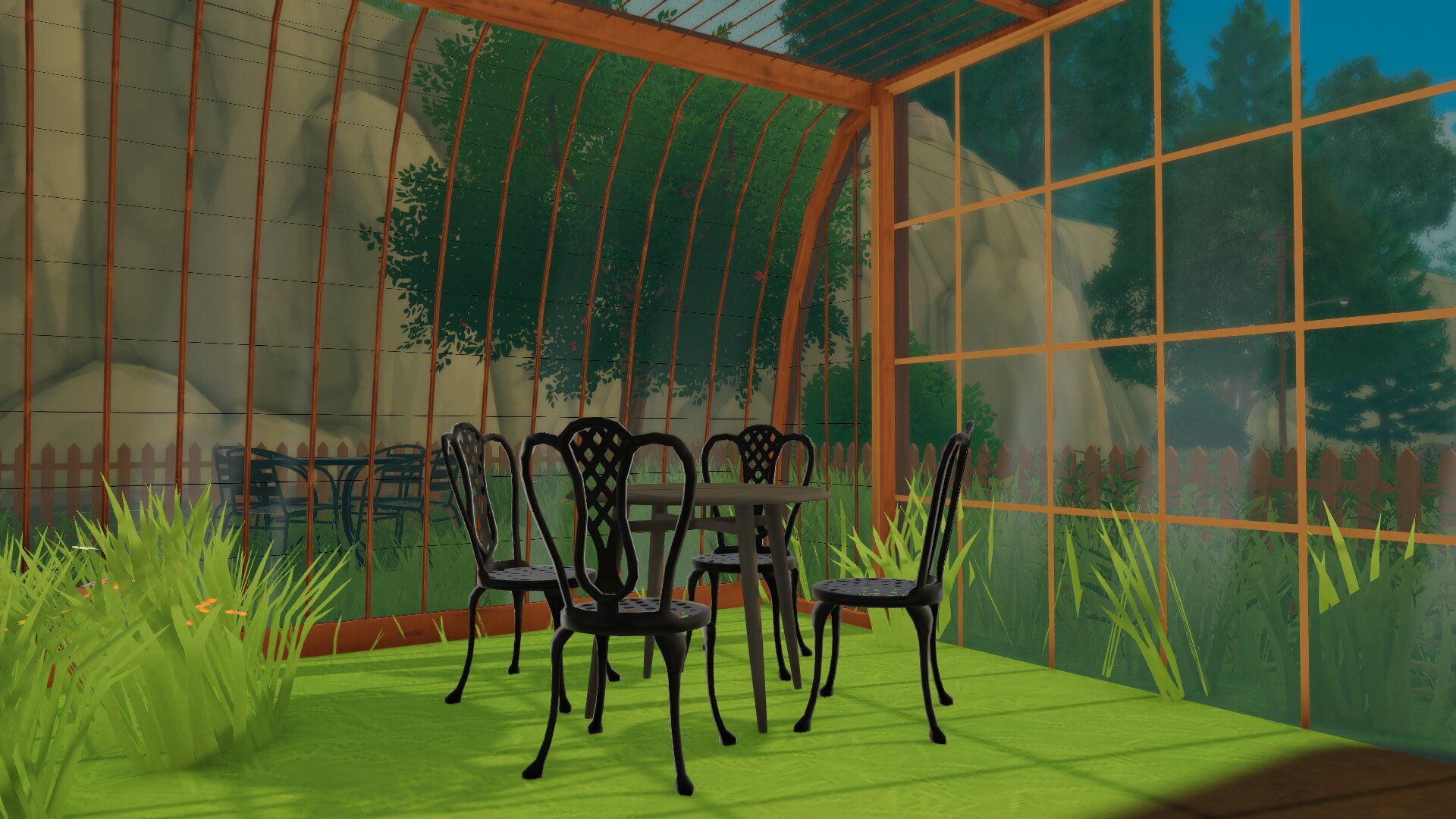 Cute glass garden house image 5