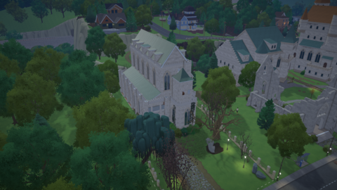 [Vanilla] White - Gothic Style Castle / Manor image 1