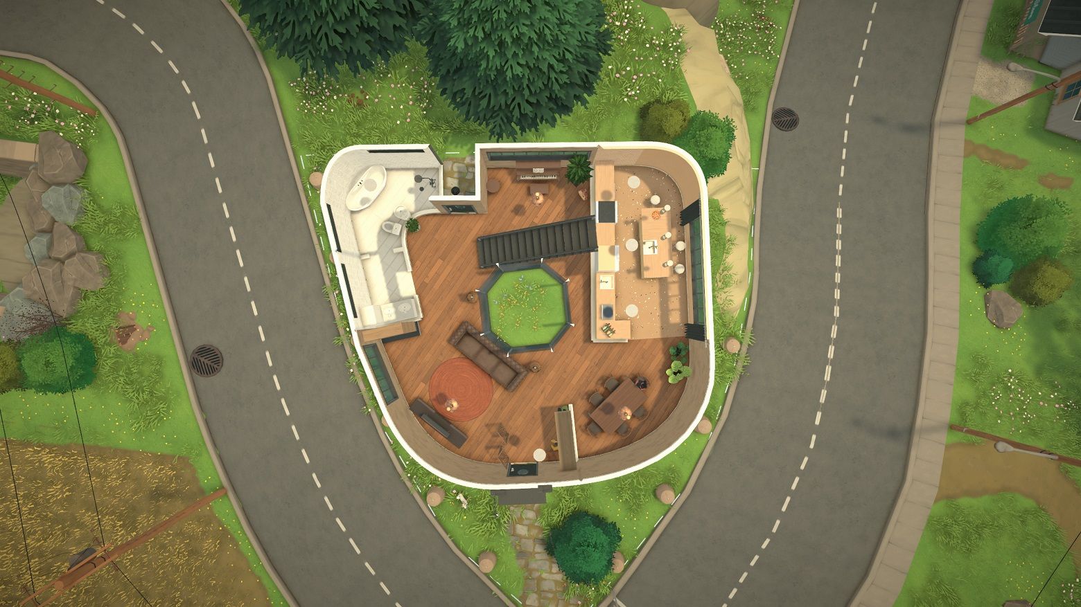 A house built around a tree image 7