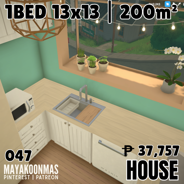 047 HOUSE 1BED 13X13 image 5