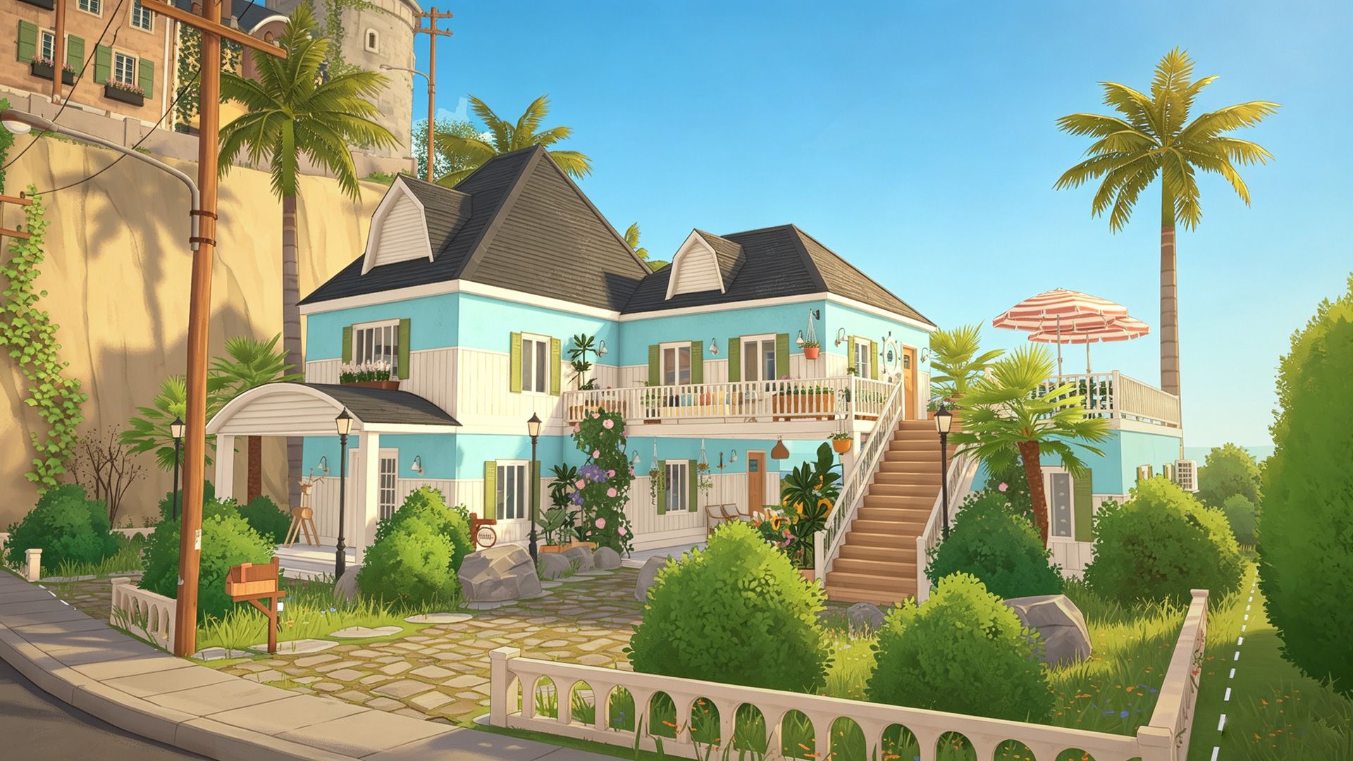 Cozy Blue Villa image 4