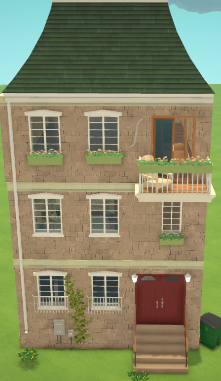 bea's 3 story apartment, top floor unfurnished image 13