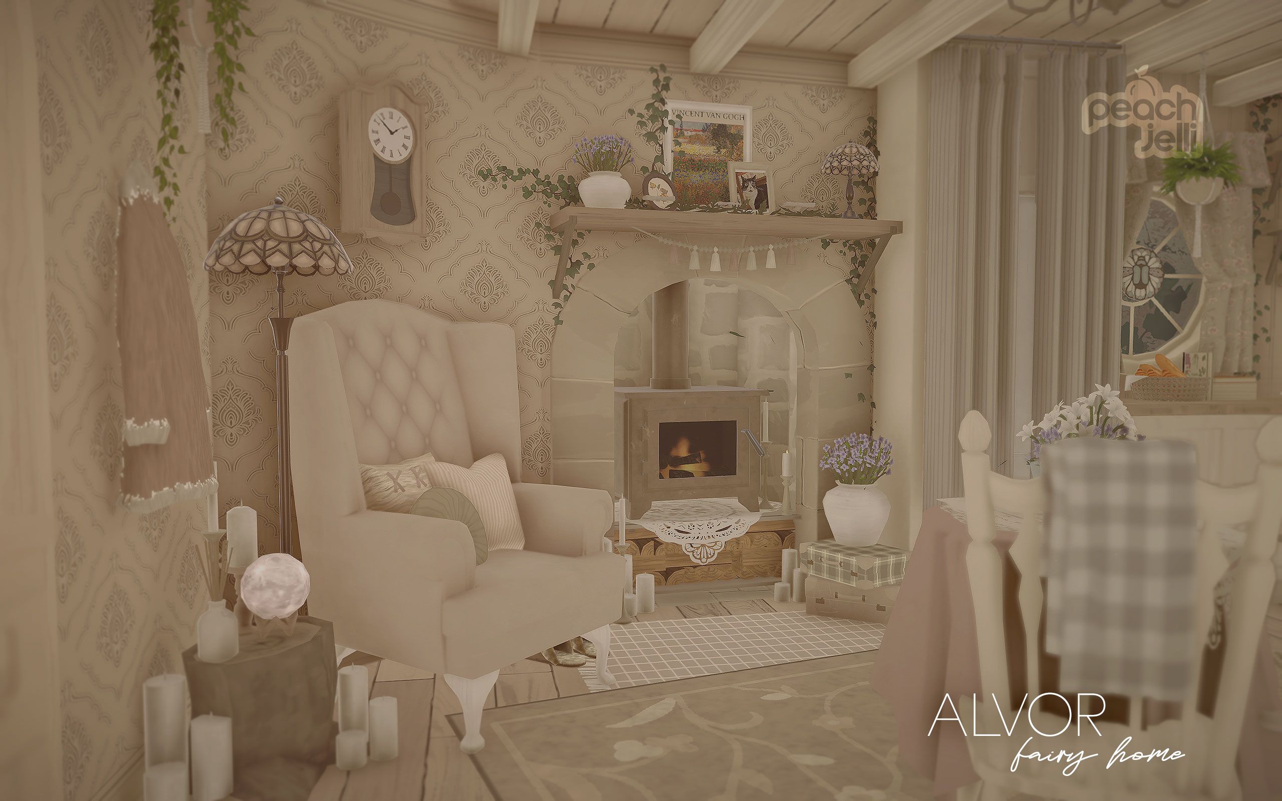 ALVOR | Fairy Toadstool Home (No Mods/CC/Textures) image 6