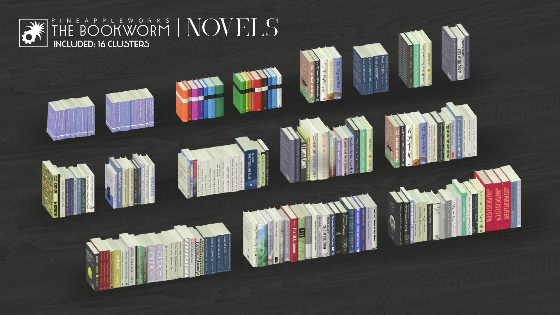 | PaW | The Bookworm | Novels - New Books for Decoration image 3