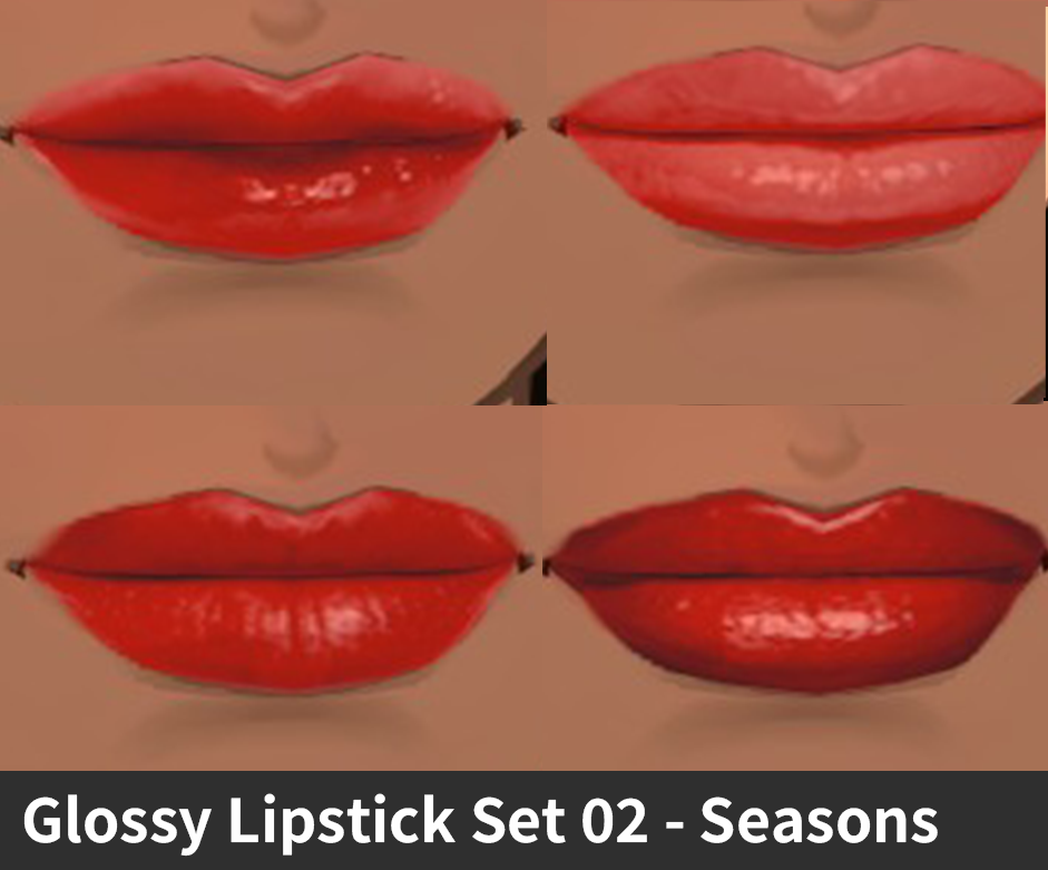 Glossy Lipstick Set 02 - Seasons image 2