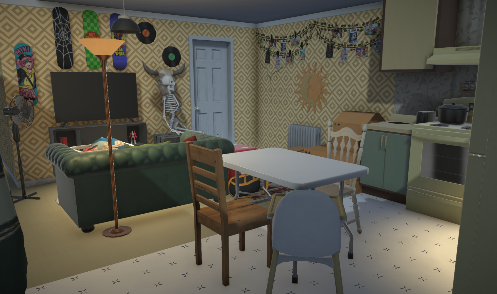 Trashy Trailer Furnished image 5