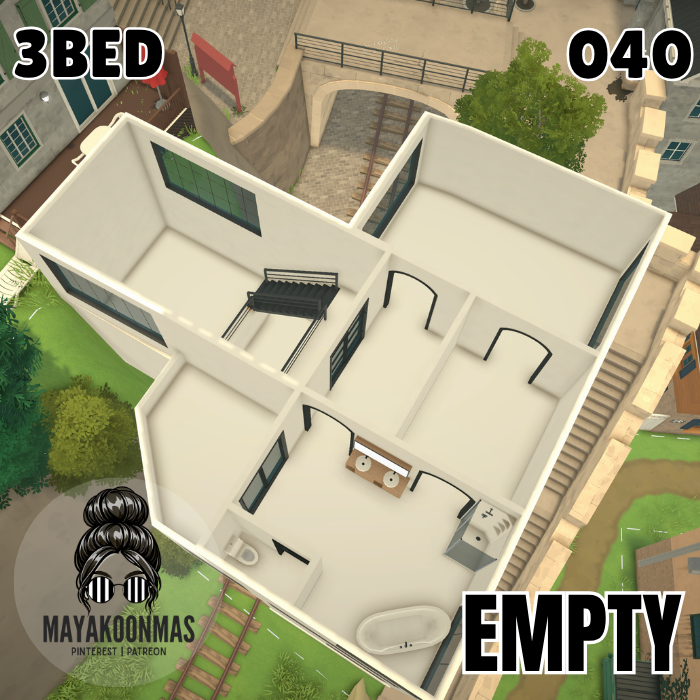 040 | EMPTY | 3BED image 2