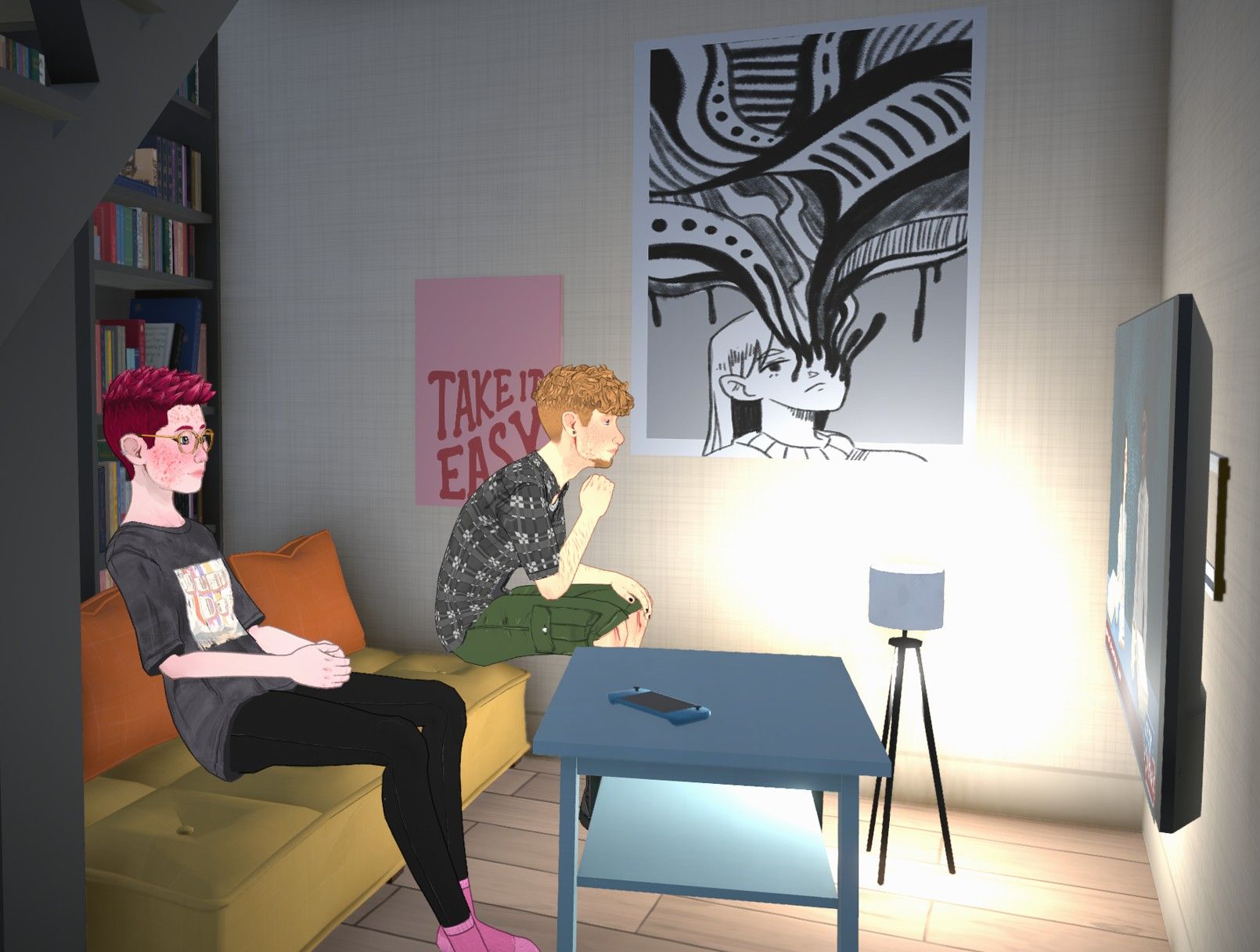 Kunterbunt | Bright & Colorful Student Dorm image 3