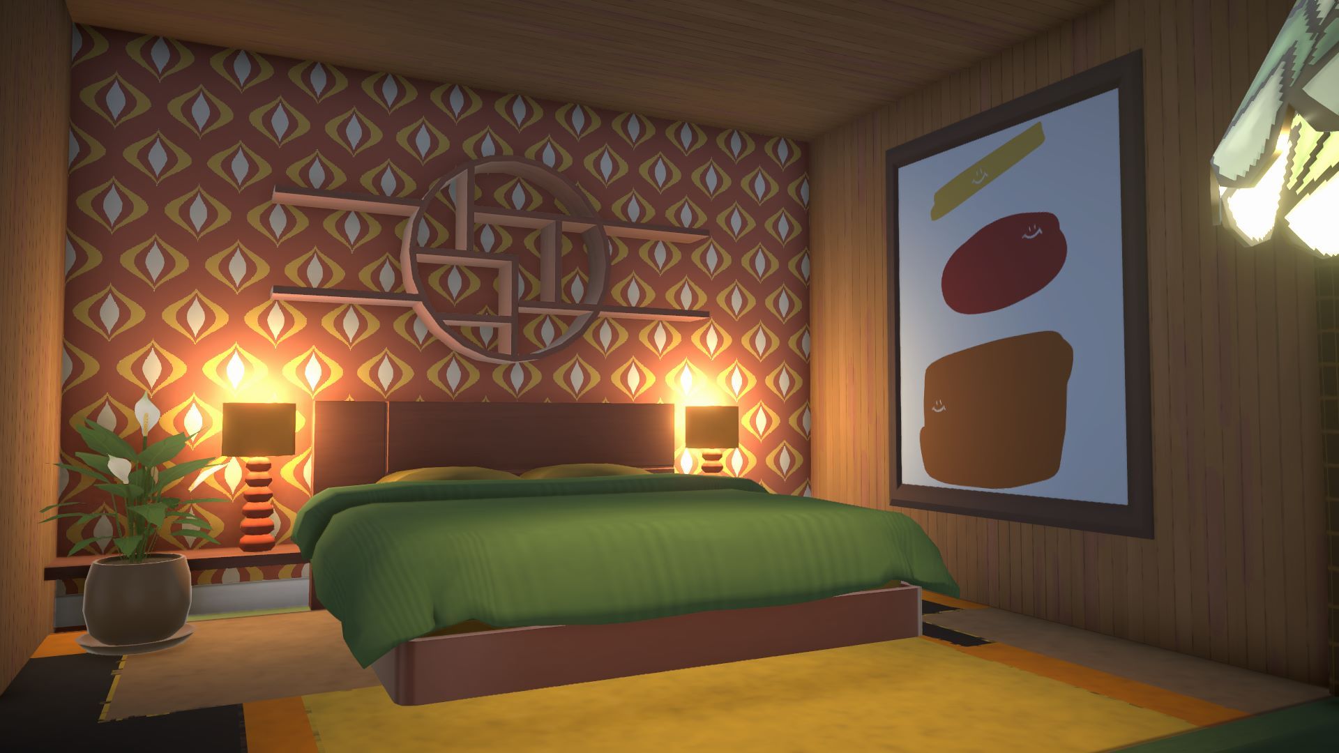 70s house with a central grooving area image 7