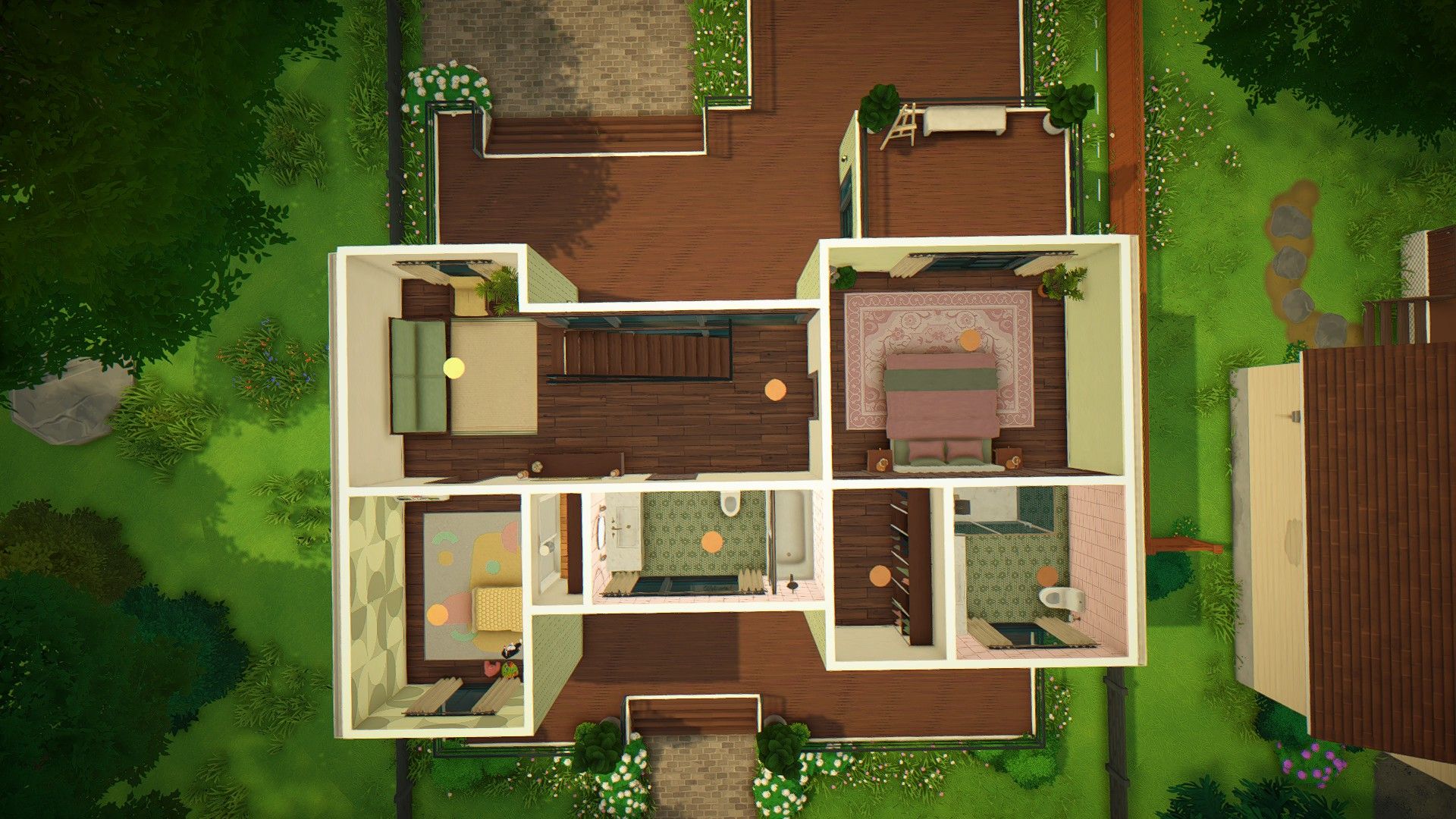 Modern Home mostly furnished image 3