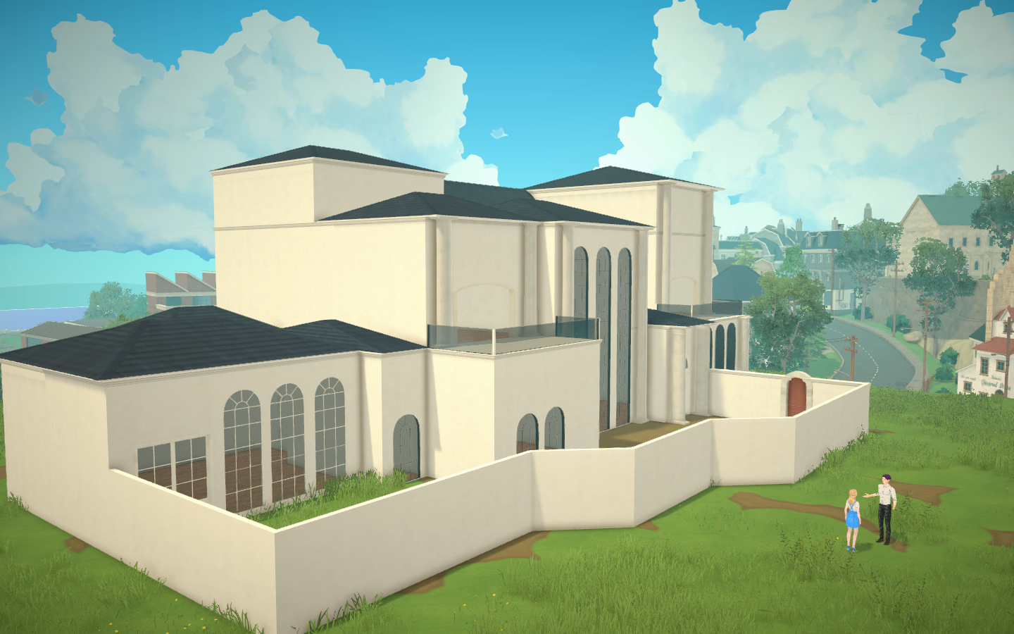 MC's Modern Classical Mansion - Love & Deepspace (LADS) | Paralives Mod image 2