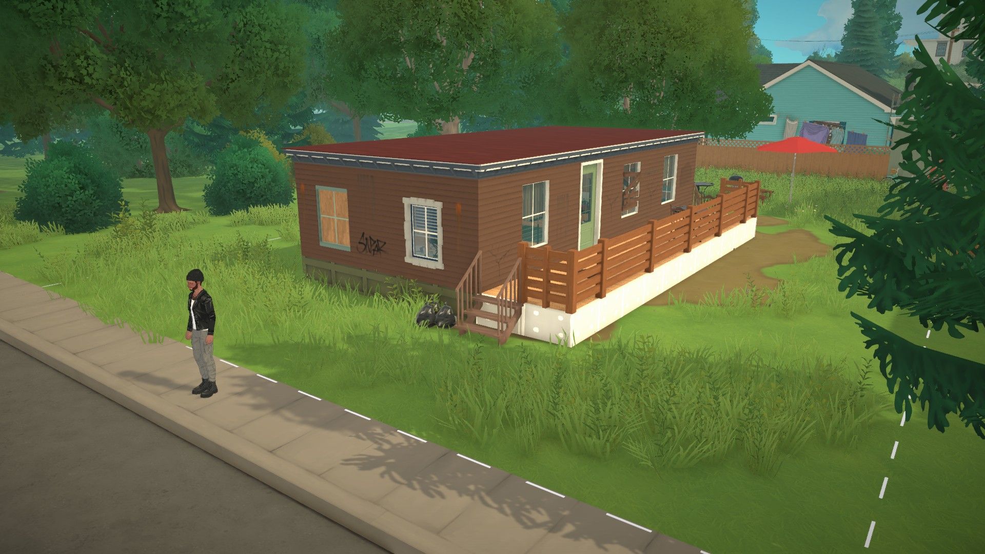 Run-down trailer image 1