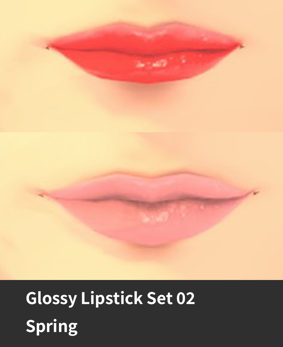 Glossy Lipstick Set 02 - Seasons image 4