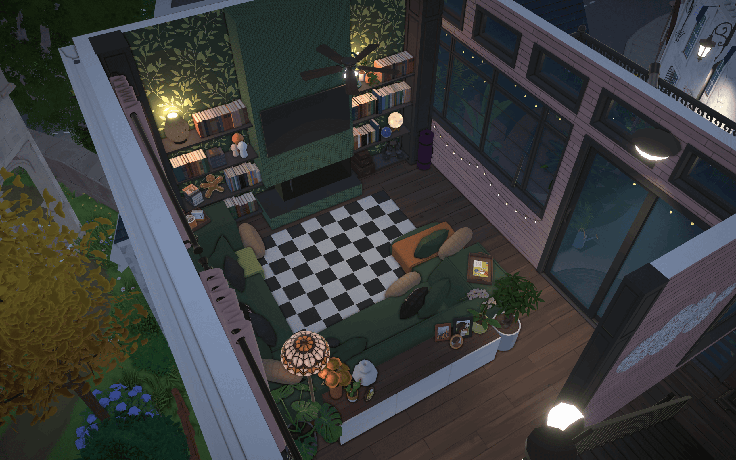Modern Green Witch Townhouse image 1