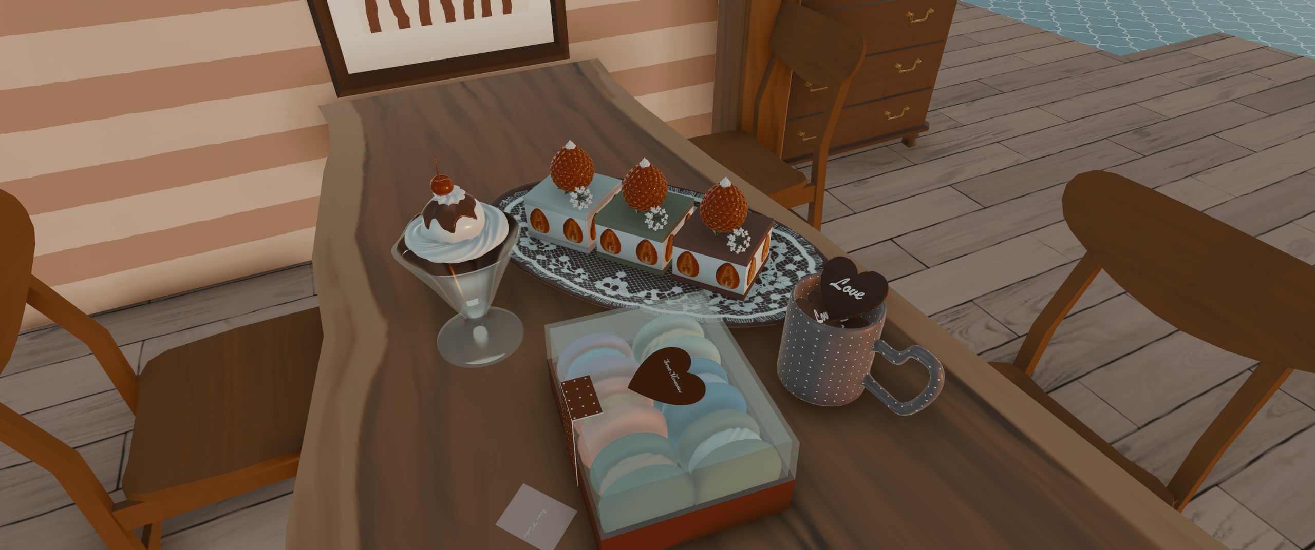 [Bear] Sweet Treats Decor image 2