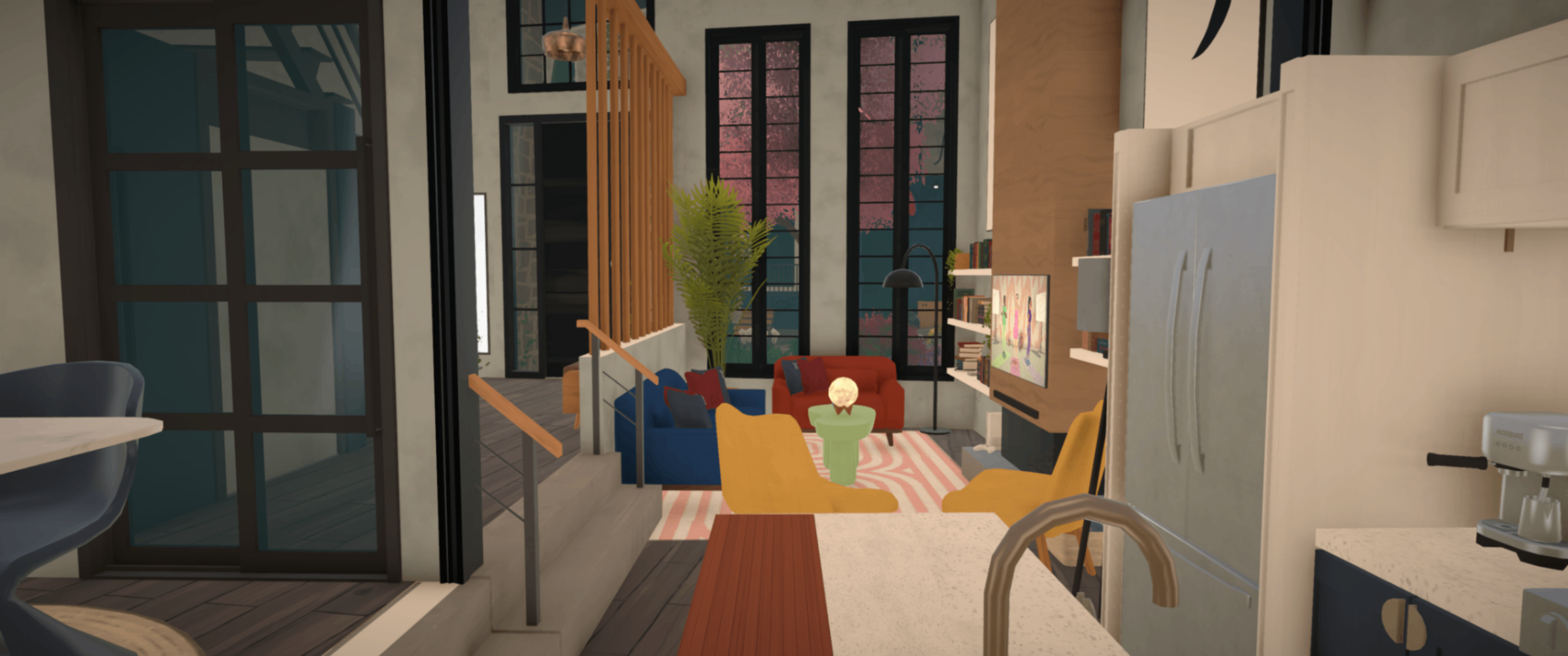 Paris-Inspired 3-Story Home. 2 Bed 4 Bath image 7
