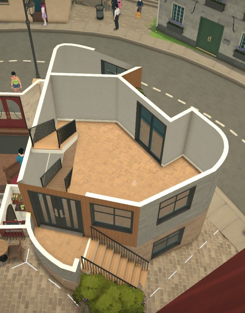 Plaza Corner Shell < 17k v2 (no platform stairs) image 10