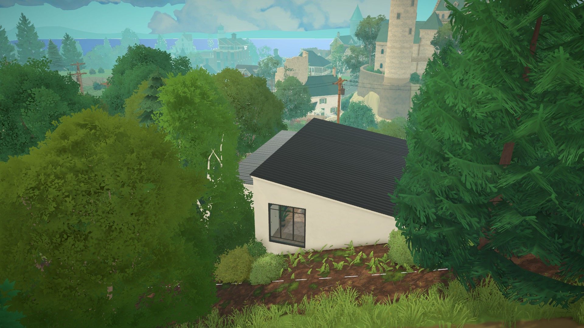 Modern house with huge secret basement image 1