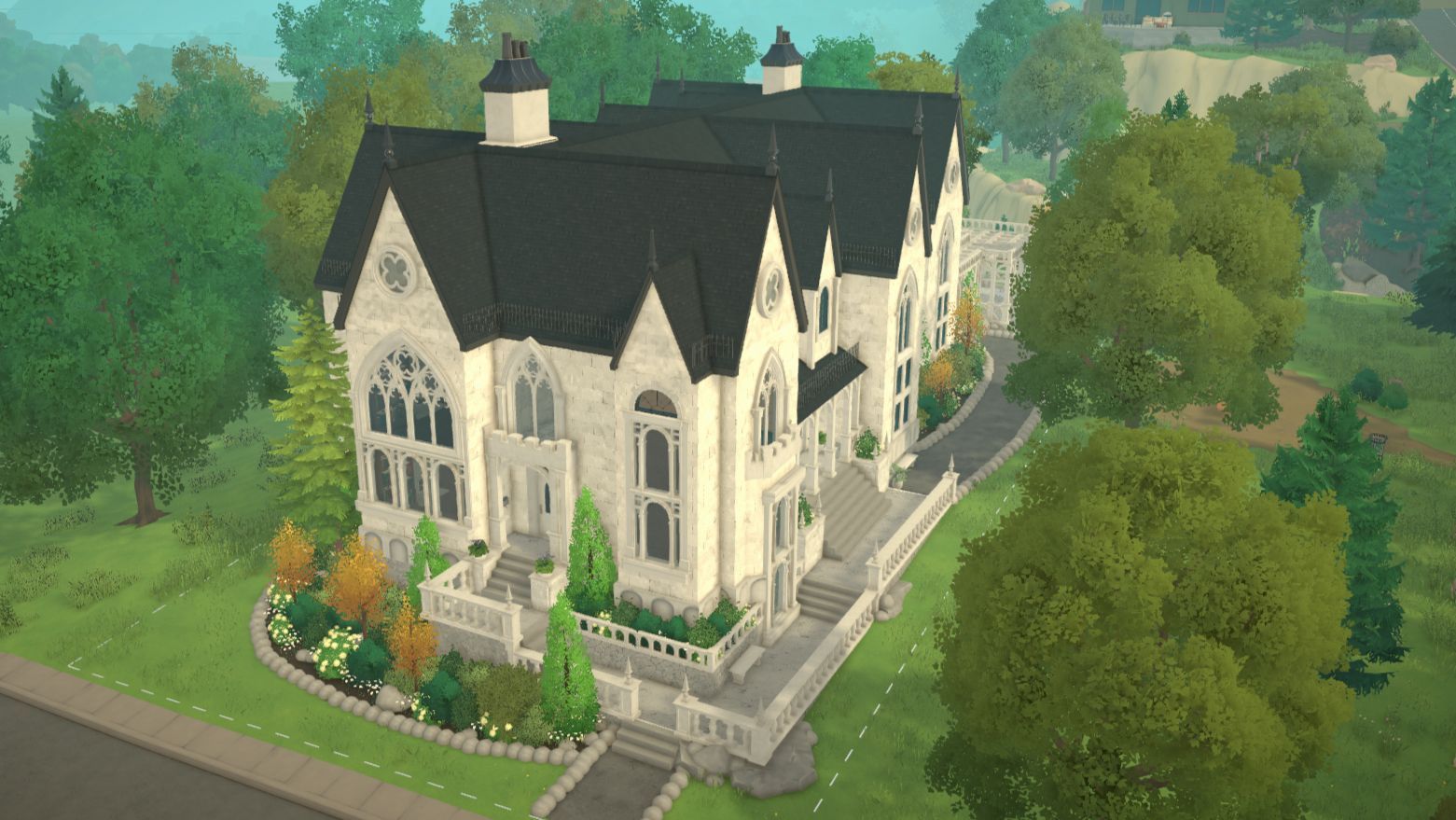 Gothic Castle Estate Mansion EMPTY SHELL image 4