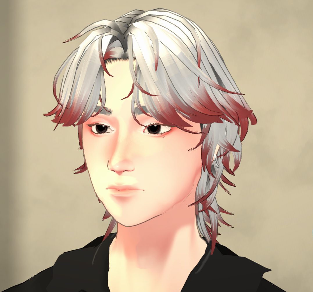 Shortish wolf cut (CC) (hair) image 1