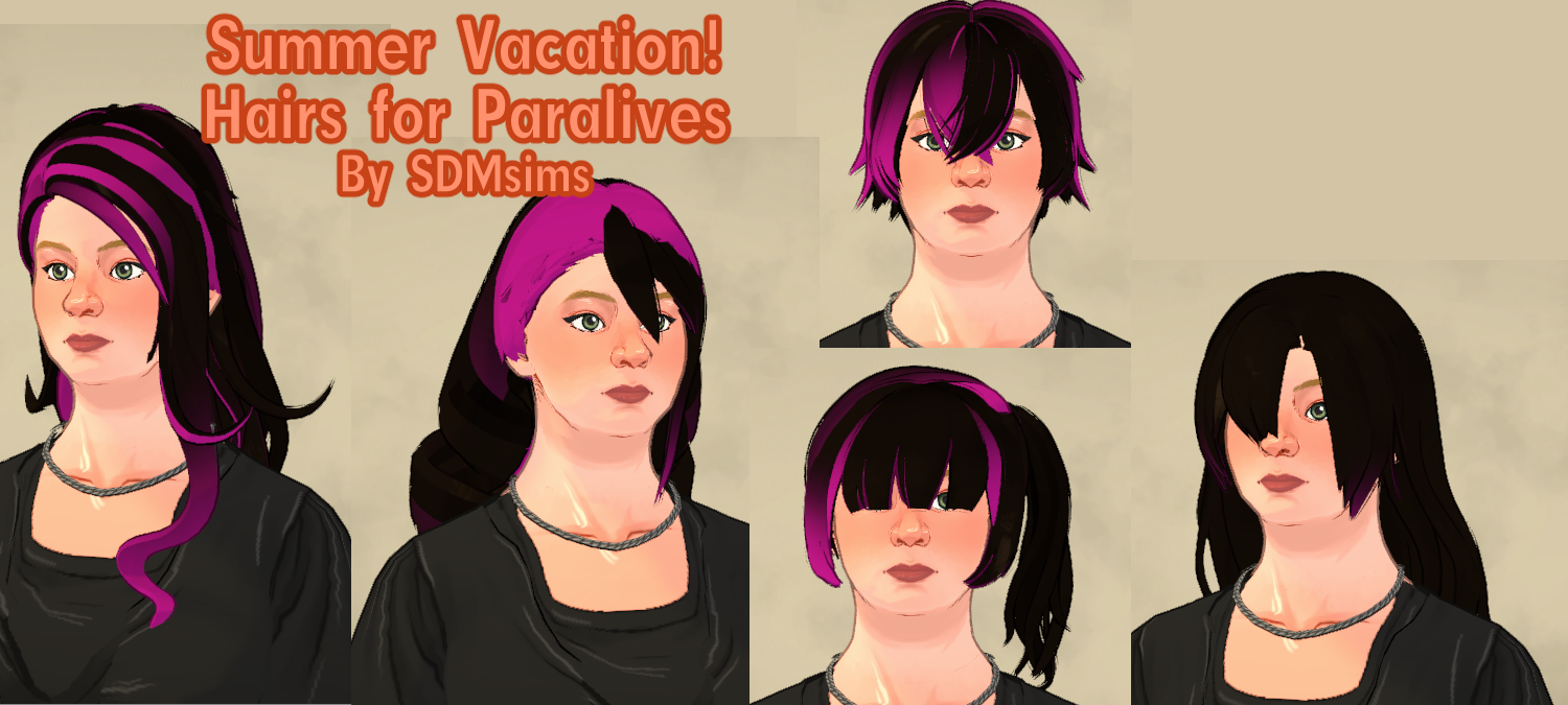 Summer Vacation! Anime Hairs image 1