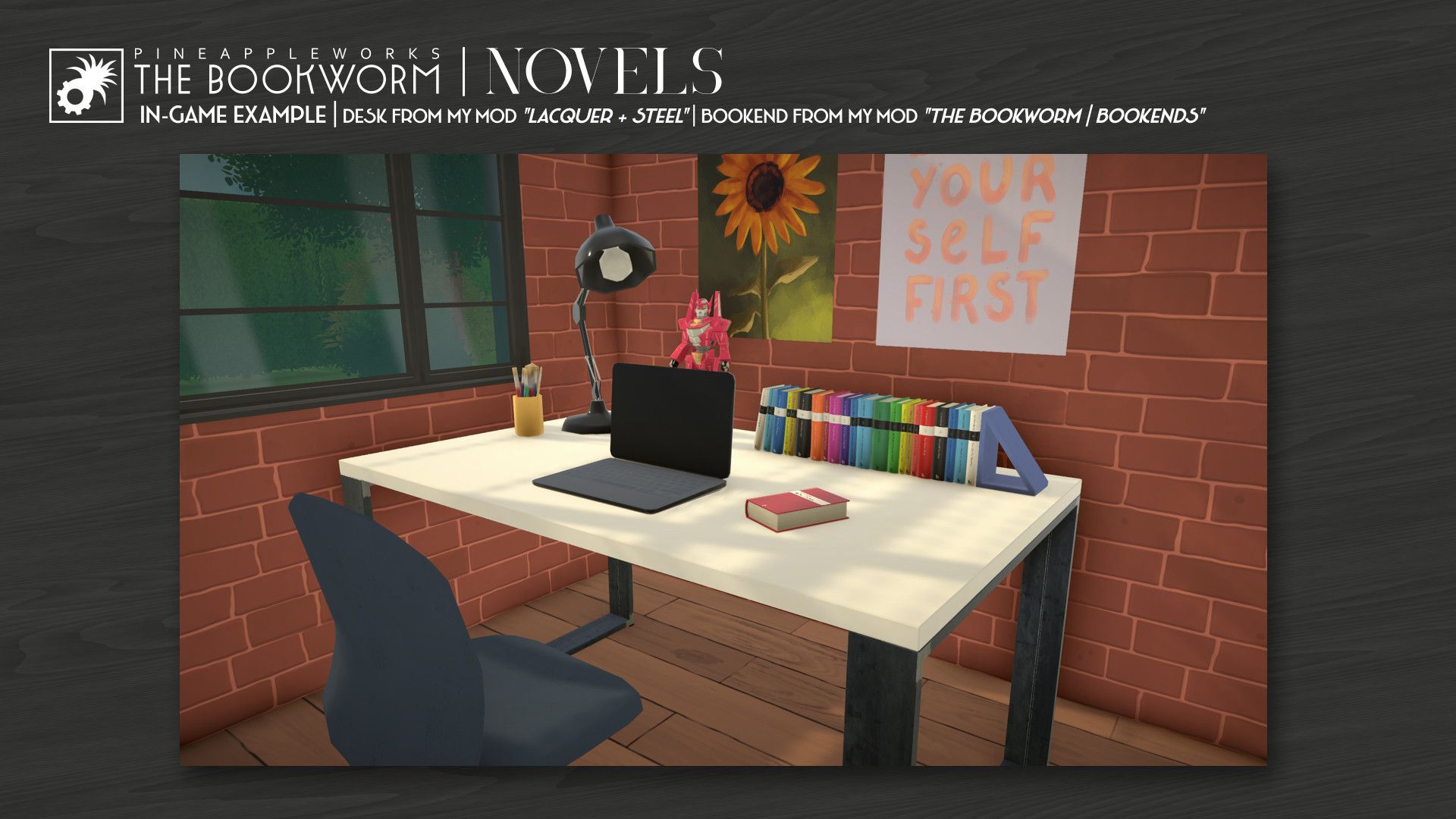 | PaW | The Bookworm | Novels - New Books for Decoration image 6